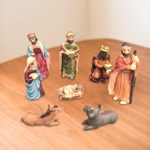 Nativity figurines set - 8x,