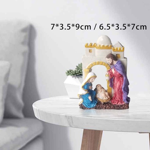 Holy family figurine christmas - figurine,