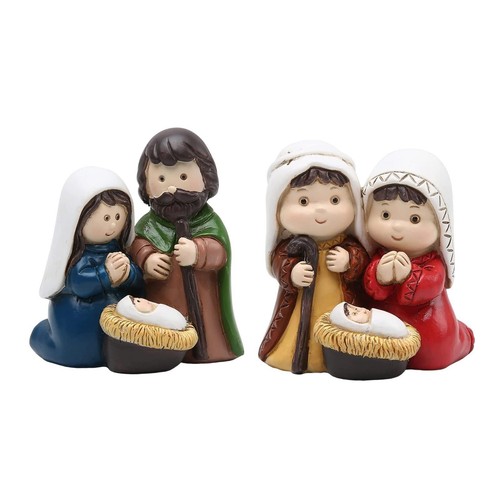 Holy family figurine christmas - holy,
