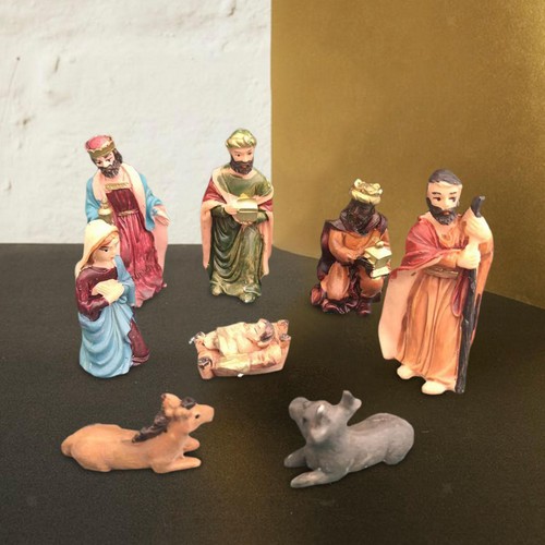 8pcs nativity figurines - 8pcs, set