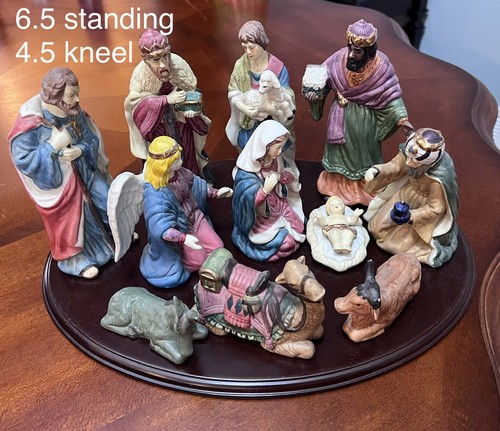 Vintage nativity display 1999 - display,